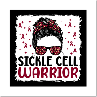 Sickle Cell Warrior Sickle Cell Awareness Posters and Art